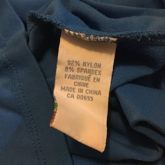 Bright Blue Basic Short Torso Camisole Tank Top - Picture 9 of 15